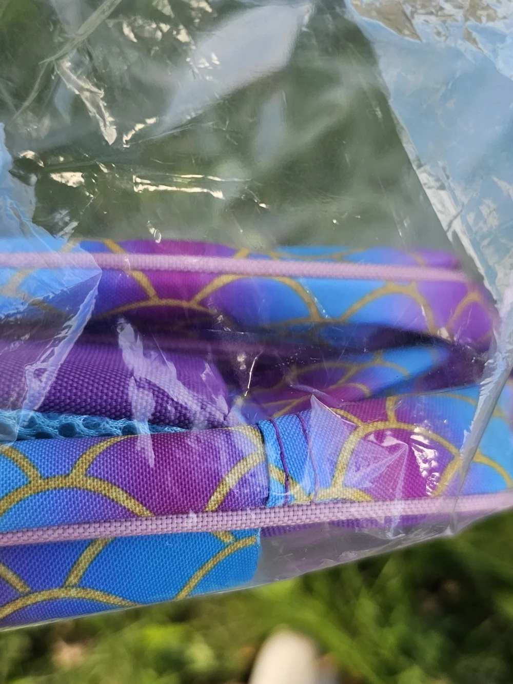 Kids Mermaid Sequin Swim Backpack - Purple/Blue